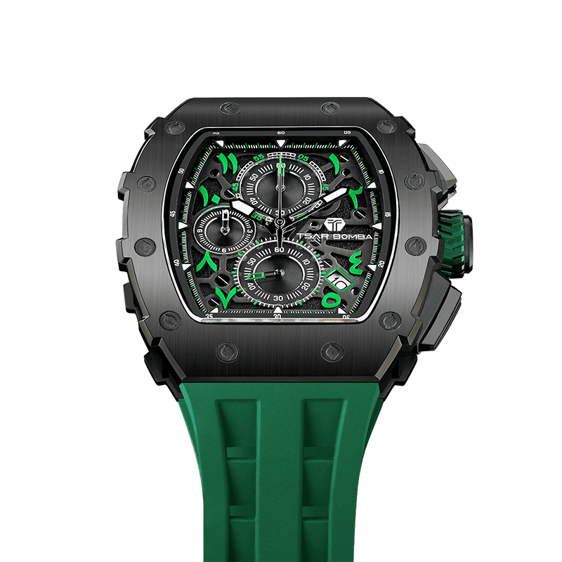 Tsarbomba Elemental TB8204Q Stainless Steel Quartz Chronograph Watch