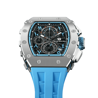Tsarbomba Elemental TB8204Q Stainless Steel Quartz Chronograph Watch