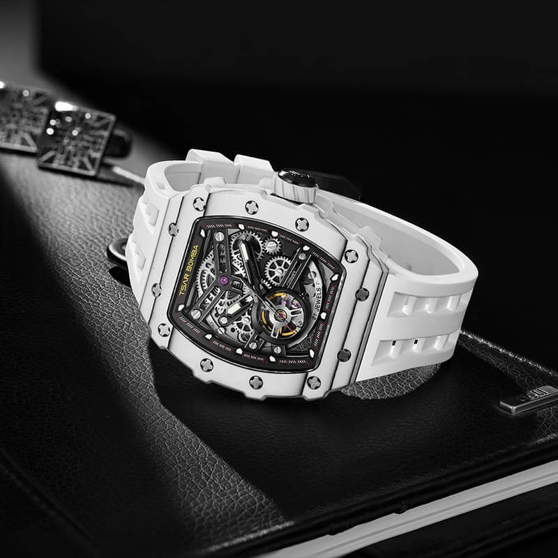 TSAR BOMBA TB8208CF Carbon Fiber Automatic Mechanical Watch