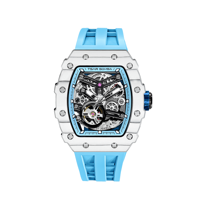TSAR BOMBA TB8208CF Carbon Fiber Automatic Mechanical Watch