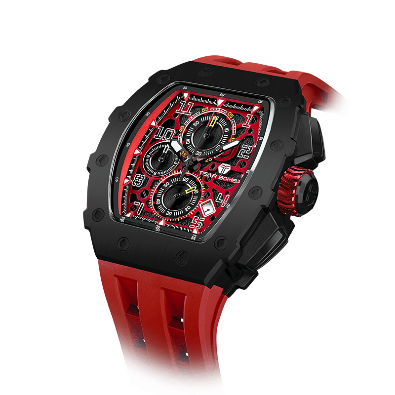 Tsar Bomba Elemental TB8204Q Quartz Watch Stainless Steel Case