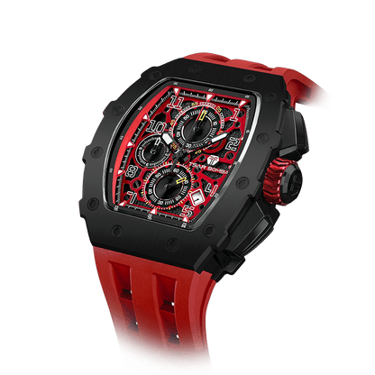 Tsar Bomba Elemental TB8204Q Quartz Watch Stainless Steel Case