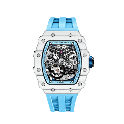 Tsarbomba Elemental TB8208CF Carbon Fiber Automatic Men's Watch