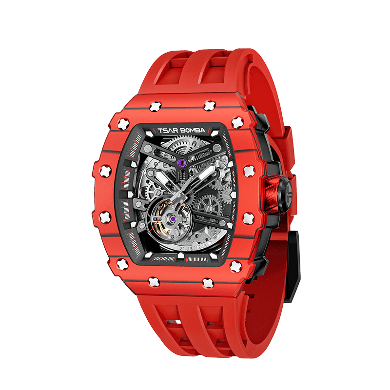 Tsarbomba Elemental TB8208CF Carbon Fiber Automatic Men's Watch