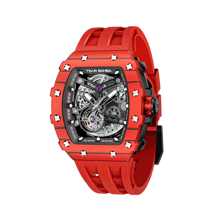Tsarbomba Elemental TB8208CF Carbon Fiber Automatic Men's Watch