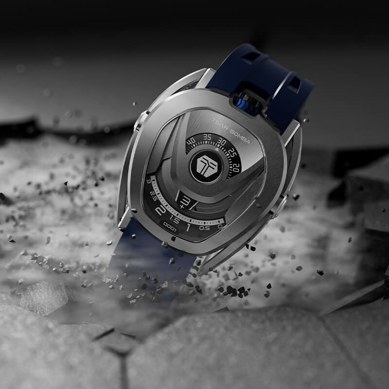 Tsarbomba Reactor TB8213 Automatic Mechanical Stainless Steel Watch