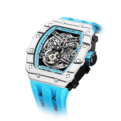 Tsarbomba Elemental TB8208CF Carbon Fiber Automatic Men's Watch
