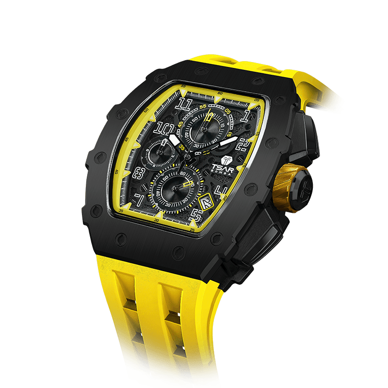 Tsar Bomba Elemental TB8204Q Quartz Watch Stainless Steel Case