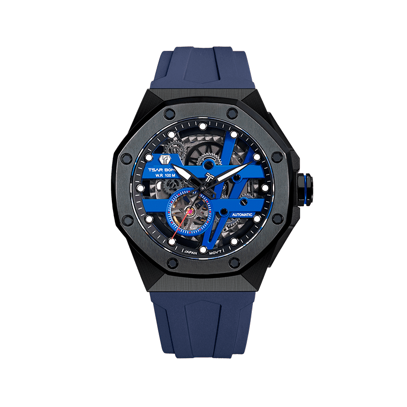 Tsarbomba TB8803A Automatic Skeleton Sports Watch