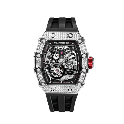 Tsarbomba TB8208D Automatic Watch Cubic Zirconia