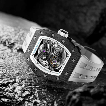Tsarbomba Elemental TB8208CF Carbon Fiber Automatic Men's Watch