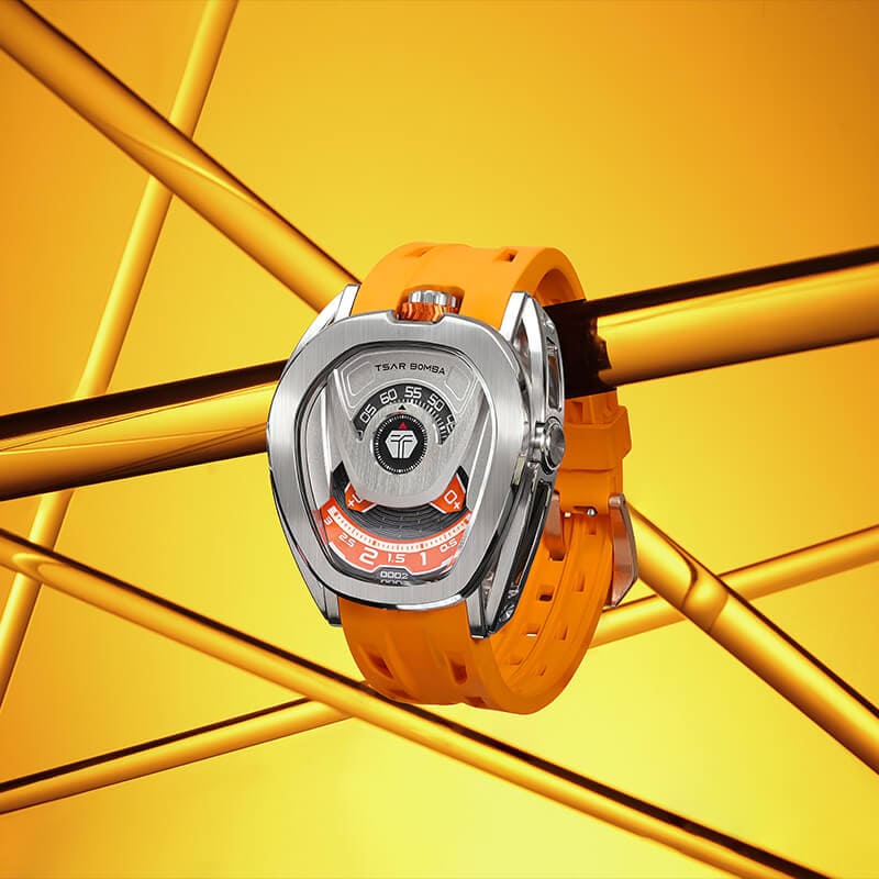Tsarbomba Reactor TB8213 Automatic Mechanical Stainless Steel Watch