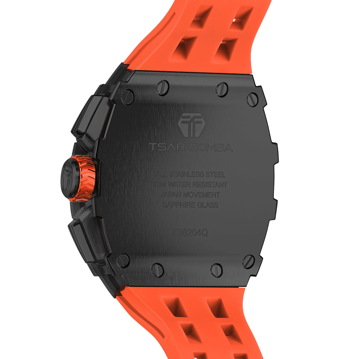 Tsar Bomba Elemental TB8204Q Quartz Watch Stainless Steel Case