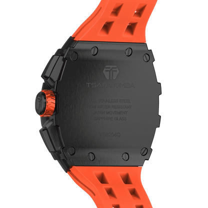 Tsar Bomba Elemental TB8204Q Quartz Watch Stainless Steel Case