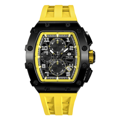 Tsar Bomba Elemental TB8204Q Quartz Watch Stainless Steel Case