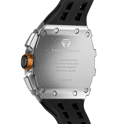 Tsar Bomba Elemental TB8204Q Quartz Watch Stainless Steel Case