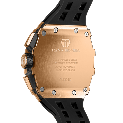 Tsar Bomba Elemental TB8204Q Quartz Watch Stainless Steel Case
