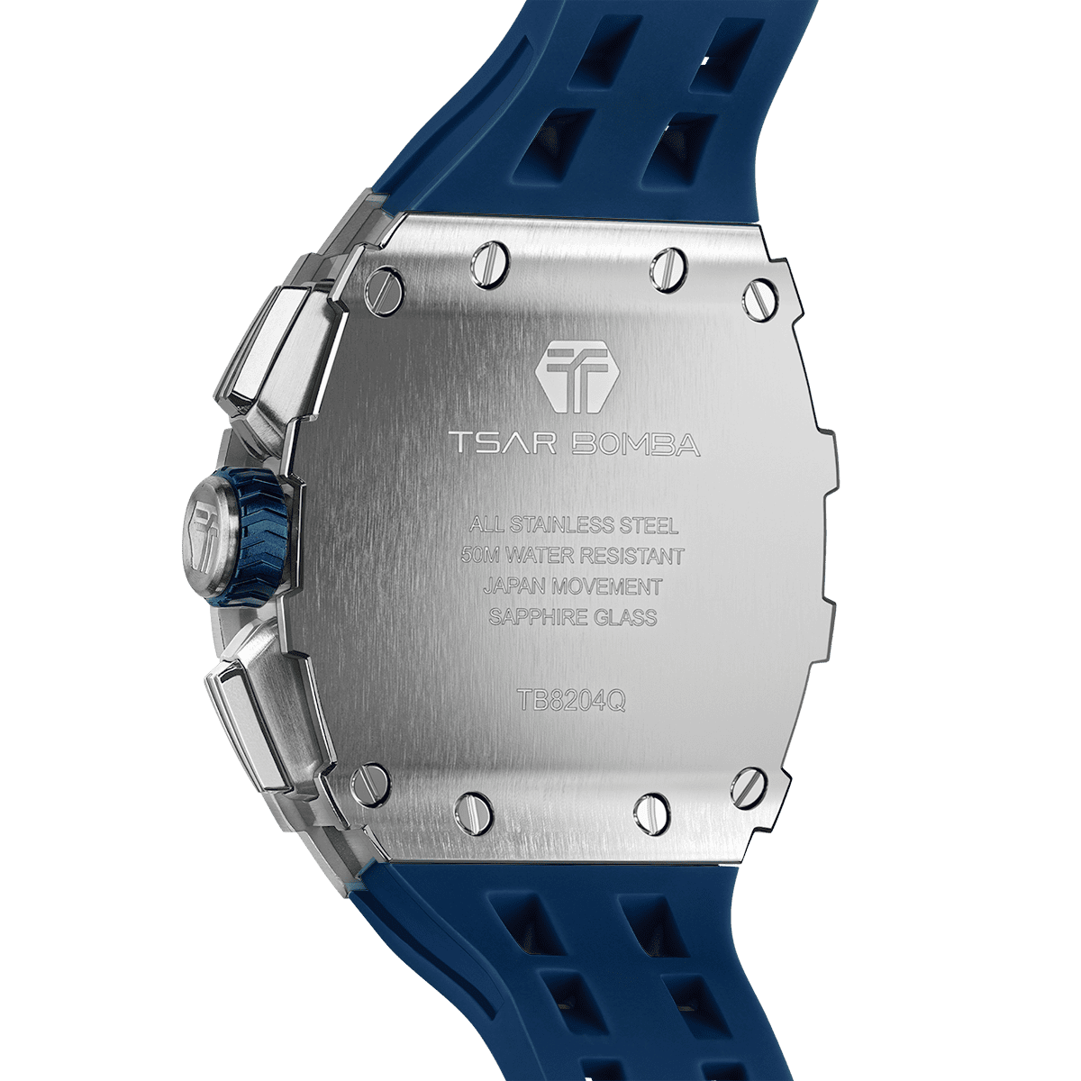 Tsar Bomba Elemental TB8204Q Quartz Watch Stainless Steel Case