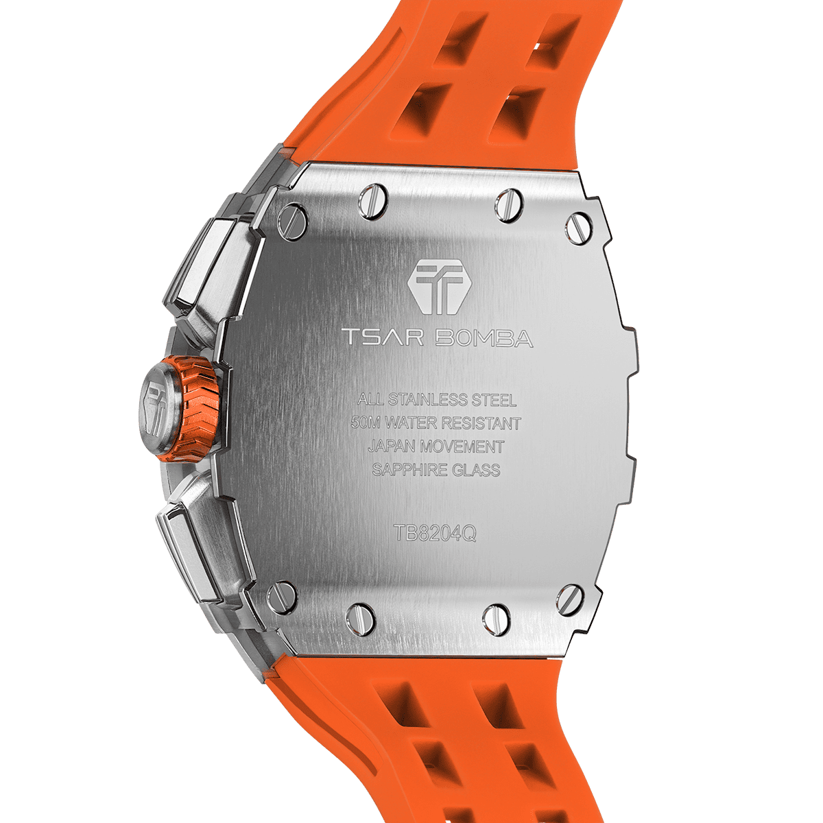 Tsar Bomba Elemental TB8204Q Quartz Watch Stainless Steel Case