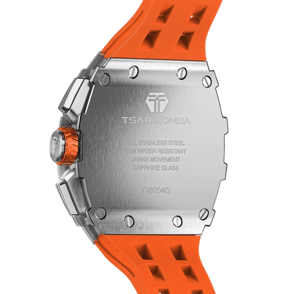 Tsar Bomba Elemental TB8204Q Quartz Watch Stainless Steel Case