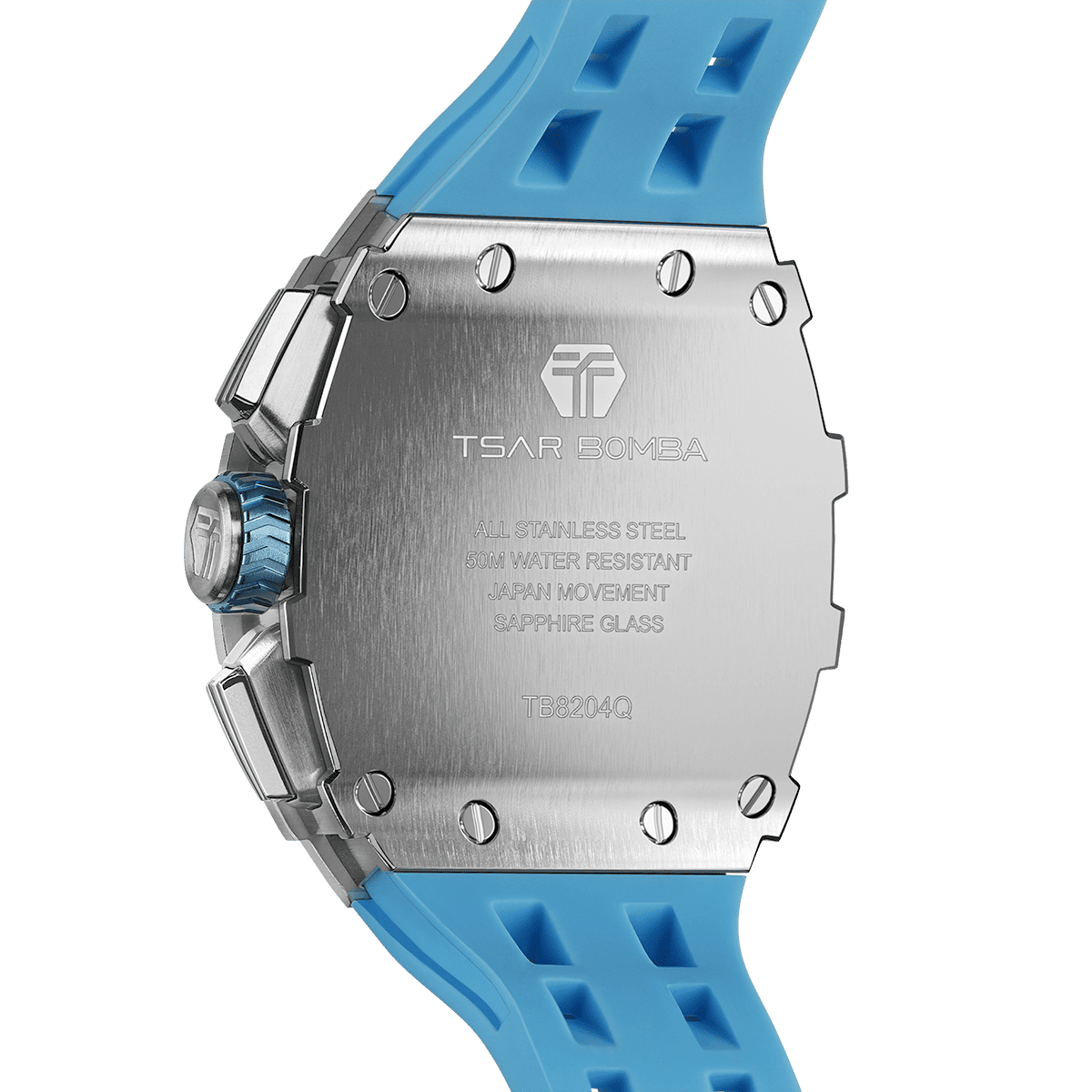 Tsar Bomba Elemental TB8204Q Quartz Watch Stainless Steel Case