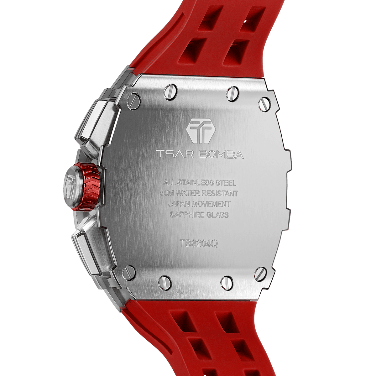 Tsar Bomba Elemental TB8204Q Quartz Watch Stainless Steel Case