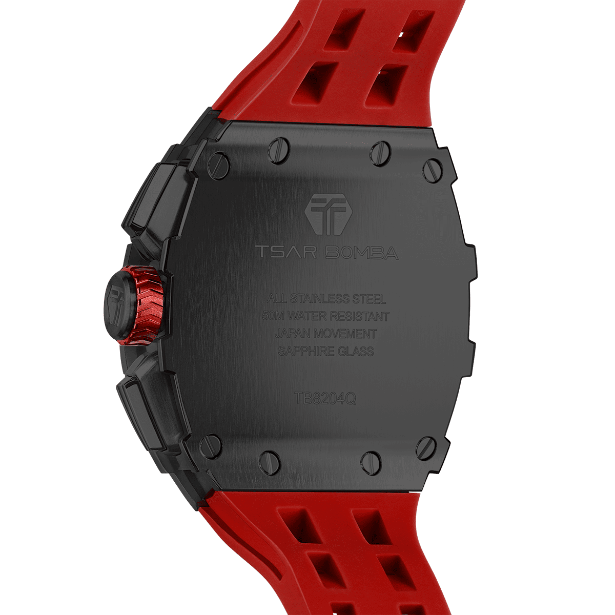 Tsar Bomba Elemental TB8204Q Quartz Watch Stainless Steel Case