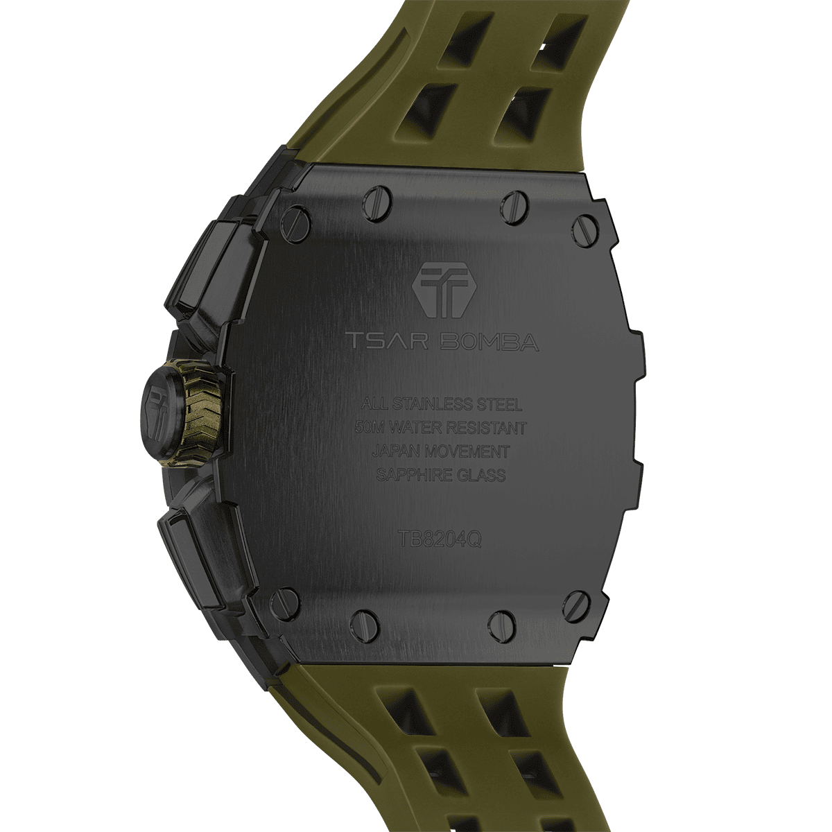 Tsar Bomba Elemental TB8204Q Quartz Watch Stainless Steel Case
