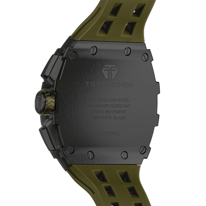 Tsar Bomba Elemental TB8204Q Quartz Watch Stainless Steel Case