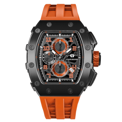 Tsar Bomba Elemental TB8204Q Quartz Watch Stainless Steel Case