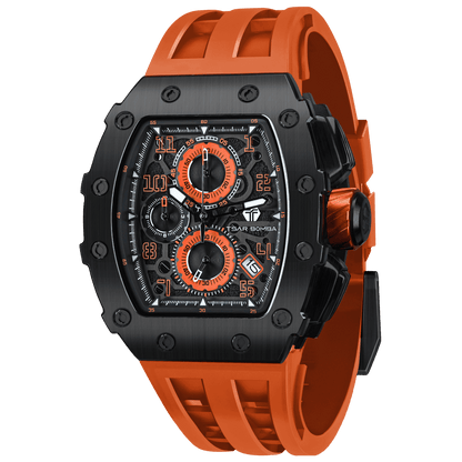 Tsar Bomba Elemental TB8204Q Quartz Watch Stainless Steel Case