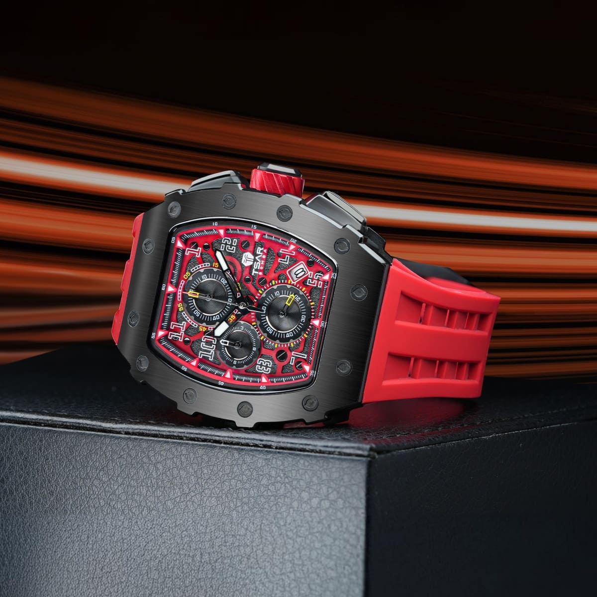 Tsar Bomba Elemental TB8204Q Quartz Watch Stainless Steel Case