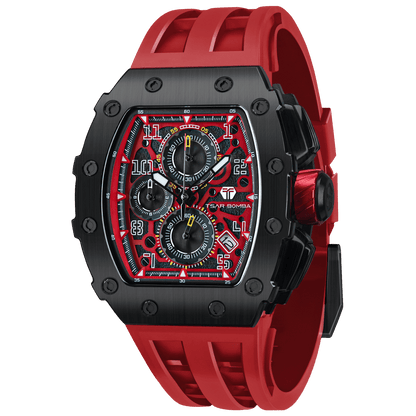 Tsar Bomba Elemental TB8204Q Quartz Watch Stainless Steel Case