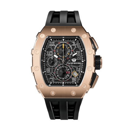 Tsar Bomba Elemental TB8204Q Quartz Watch Stainless Steel Case