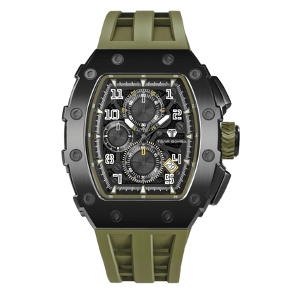 Tsar Bomba Elemental TB8204Q Quartz Watch Stainless Steel Case
