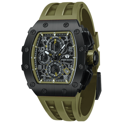 Tsar Bomba Elemental TB8204Q Quartz Watch Stainless Steel Case