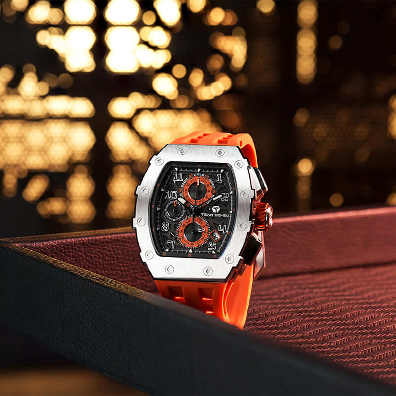 Tsar Bomba Elemental TB8204Q Quartz Watch Stainless Steel Case