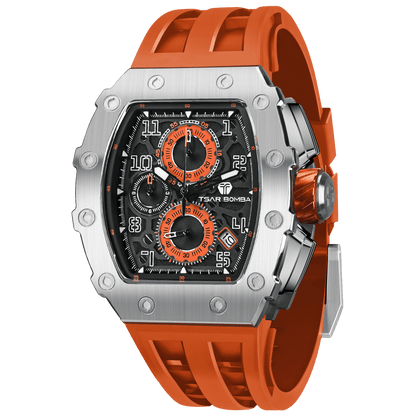 Tsar Bomba Elemental TB8204Q Quartz Watch Stainless Steel Case