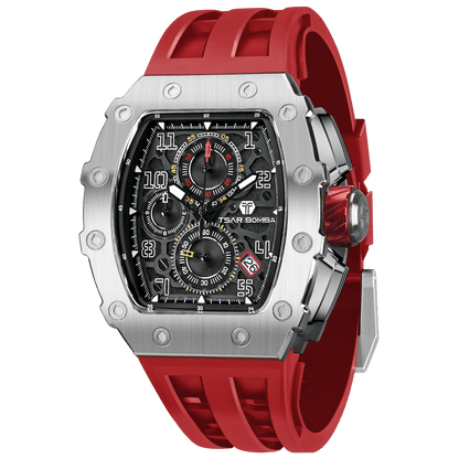 Tsar Bomba Elemental TB8204Q Quartz Watch Stainless Steel Case