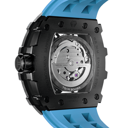 Tsarbomba Elemental TB8208CF Carbon Fiber Automatic Men's Watch