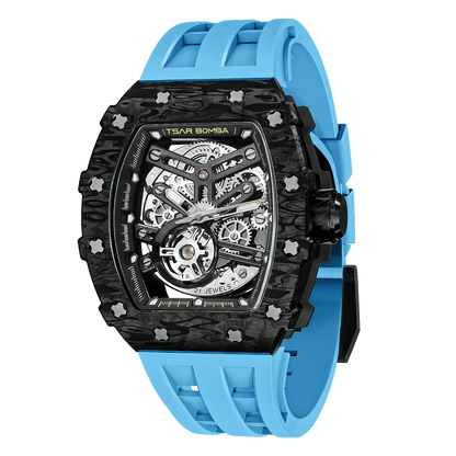 TSAR BOMBA TB8208CF Elemental Automatic Watch Carbon Fiber
