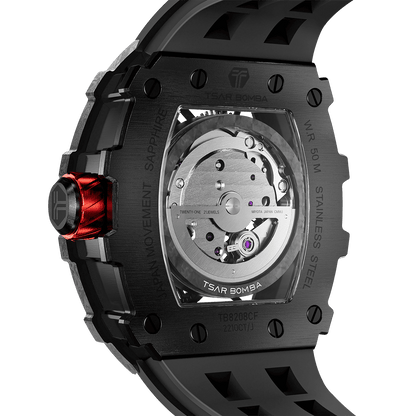 TSAR BOMBA TB8208CF Elemental Automatic Watch Carbon Fiber