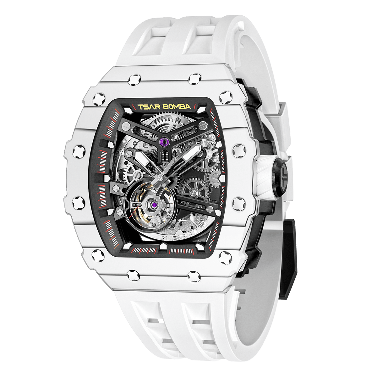 TSAR BOMBA TB8208CF Elemental Automatic Watch Carbon Fiber