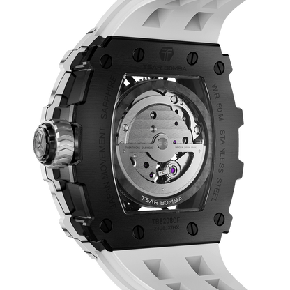 TSAR BOMBA TB8208CF Elemental Automatic Watch Carbon Fiber