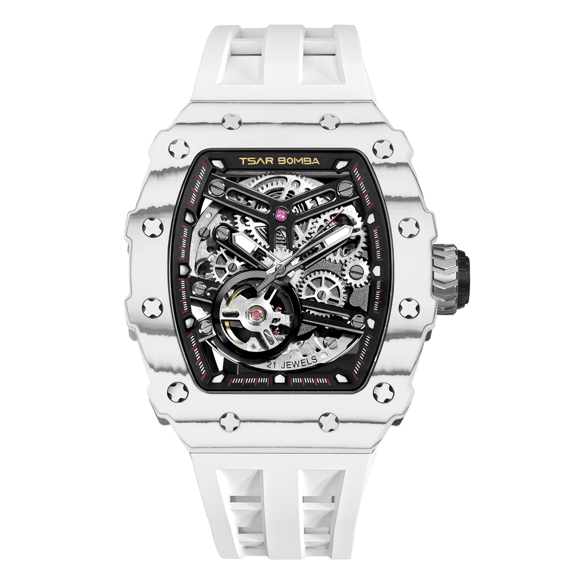 TSAR BOMBA TB8208CF Elemental Automatic Watch Carbon Fiber