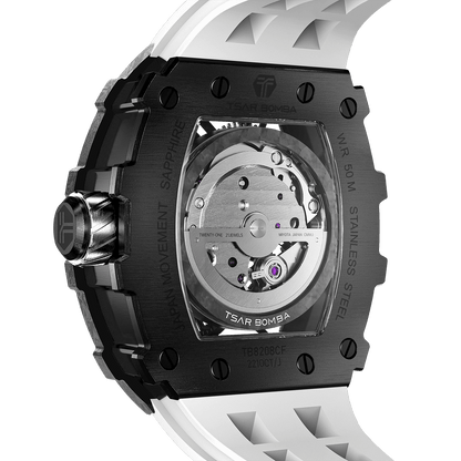Tsarbomba Elemental TB8208CF Carbon Fiber Automatic Men's Watch
