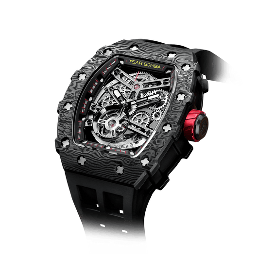 TSAR BOMBA TB8208CF Elemental Automatic Watch Carbon Fiber