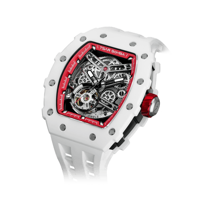 Tsarbomba Elemental TB8208C Men's Automatic Luxury Ceramic Wristwatch