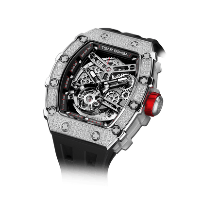 Tsarbomba TB8208D Automatic Watch Cubic Zirconia