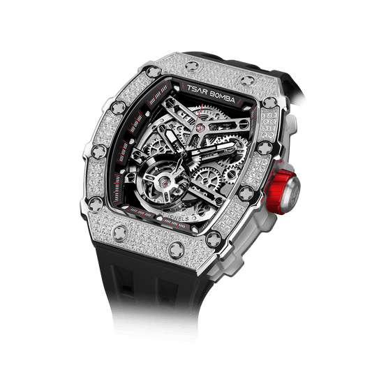 Tsarbomba TB8208D Automatic Watch Cubic Zirconia